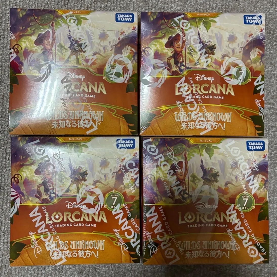 吉*原様 【激安】ロルカナ　Disney Loracana 未開封　ボックス ディズニーロルカナ 未開封パック・BOX 販売情報 本日発売のロルカナ新