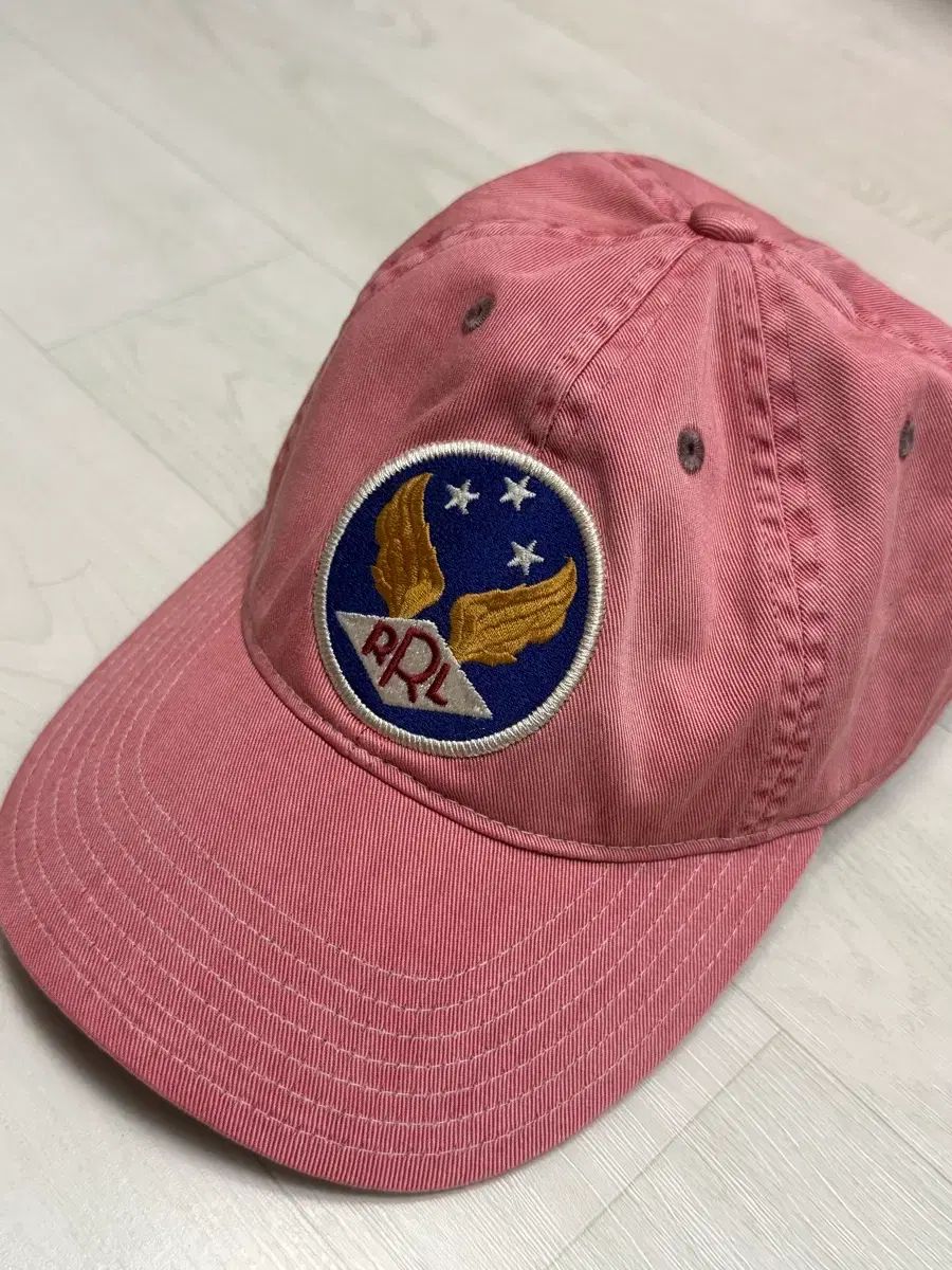 RRL ボールキャップ (ピンク)