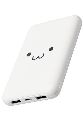 エレコム 大容量 10000mAh USB PD対応 20W Type-C×1 USB-A×2 ケーブル別売り 【 iPhone 16 15 Pixel OPPO など各種対応】 しろちゃん EC-C11WFkk e9ecffa4