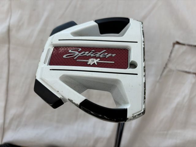 【中古】パター テーラーメイド SPIDER EX GHOST WHITE CENTER◆オリジナルスチール[33]◆3[8359]