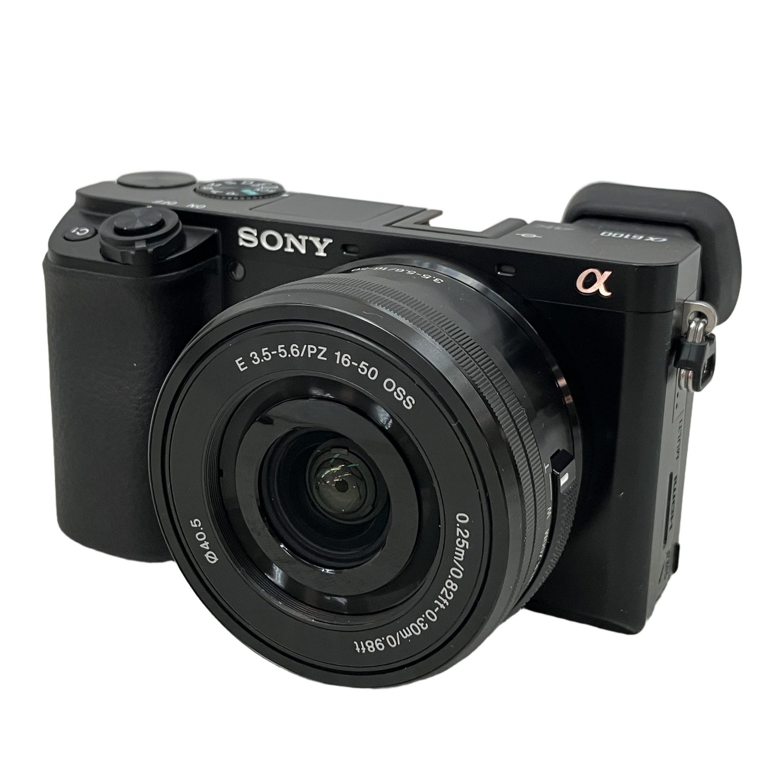 SONY a6100 ミラーレス一眼 レンズキット SELP1650 3.5-5.6/16-50 ソニーEマウント 一眼レフカメラ 中古 C11236542