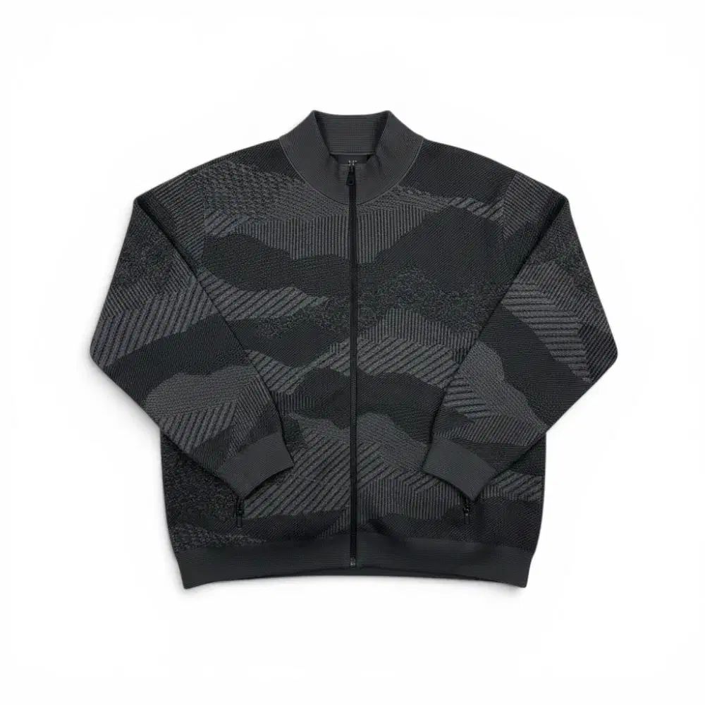 (115) KOLON SPORT コーロンスポーツ カモフラージュ ニット ジップアップ 5,014円