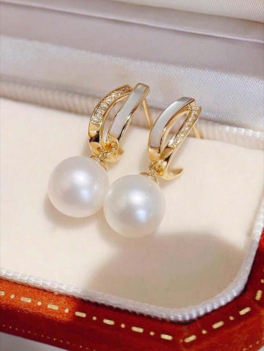 ジュエリー レディース イヤーアクセサリー S925スターリングシルバー フェイクパール ピアス、ミニマリストでファッショナブル、デイリーウェアに最適、デート、パーティー、婚約、結婚式、花嫁ジュエリーのギフトに適す