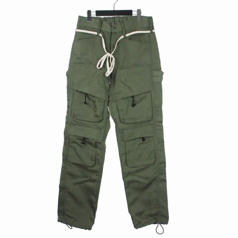 カタリスト CVTVLIST 22AW Painter Nylon Cargo Pants ペインターナイロンカーゴパンツ ワークパンツ 2 グリーン 緑 2201090403
