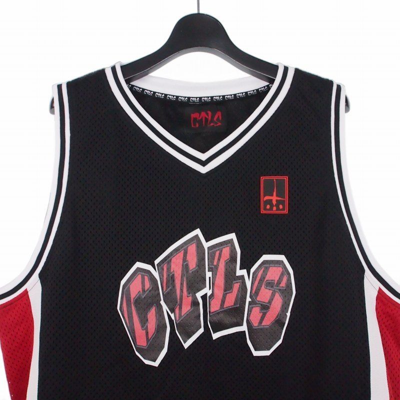cvtvlist カタリスト　タンクトップ　黒赤 カタリスト CVTVLIST Basketball Tanktop バスケットボール タンク