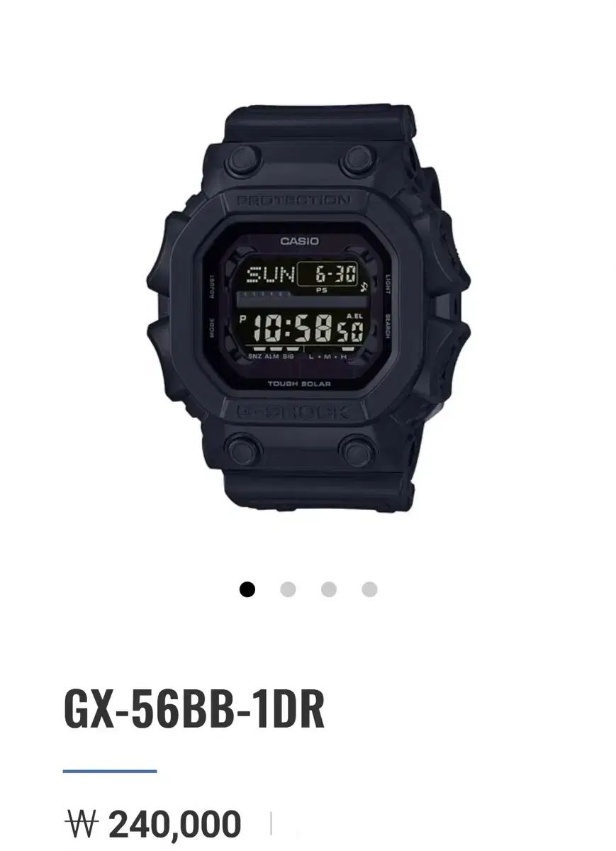 CASIO G-SHOCK GX-56BB-1DR ブラック フルセット 未使用