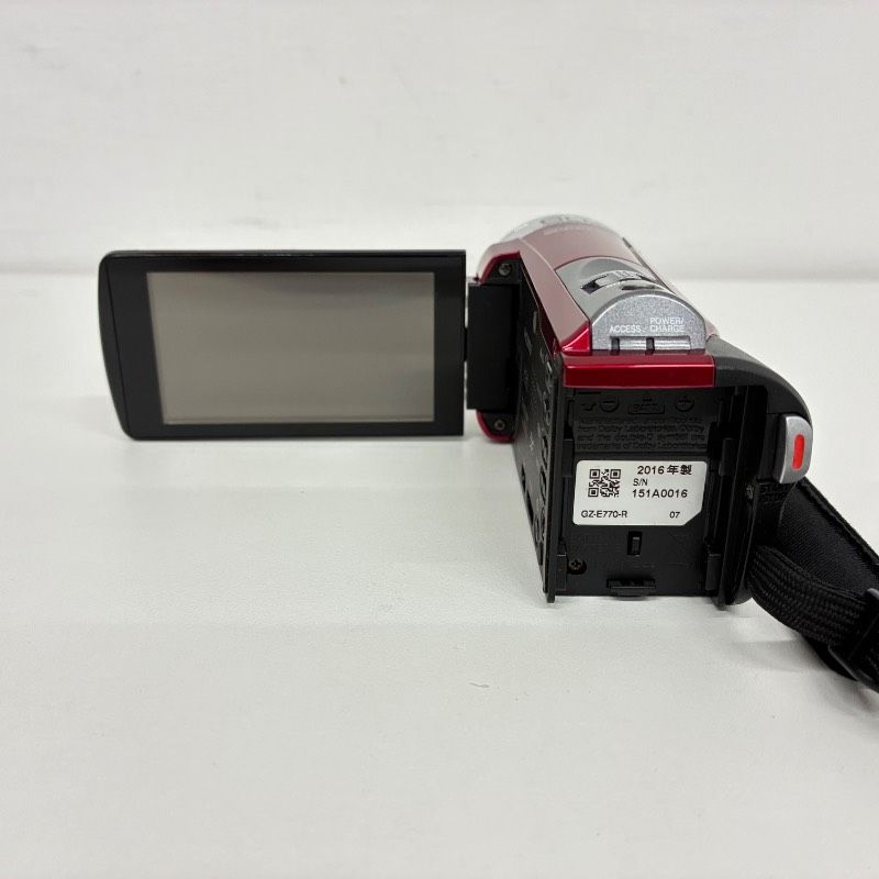 動作品】 JVC FULL HD Video Camera GZ-E770-R JVCケンウッド ビデオ
