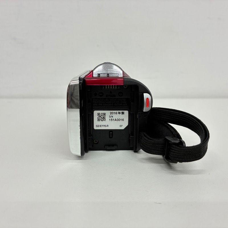動作品】 JVC FULL HD Video Camera GZ-E770-R JVCケンウッド ビデオ