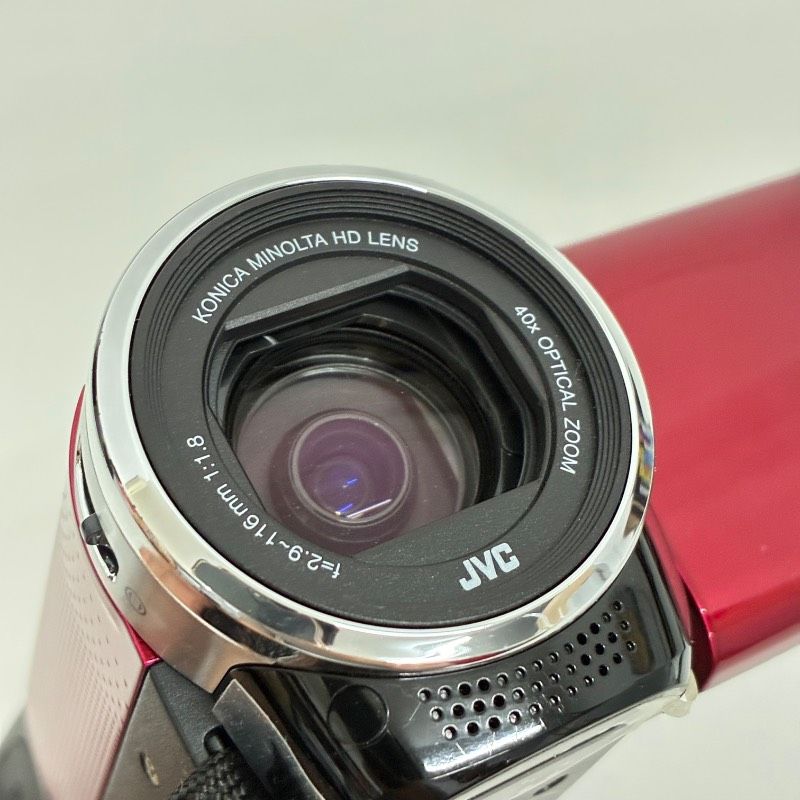動作品】 JVC FULL HD Video Camera GZ-E770-R JVCケンウッド ビデオ