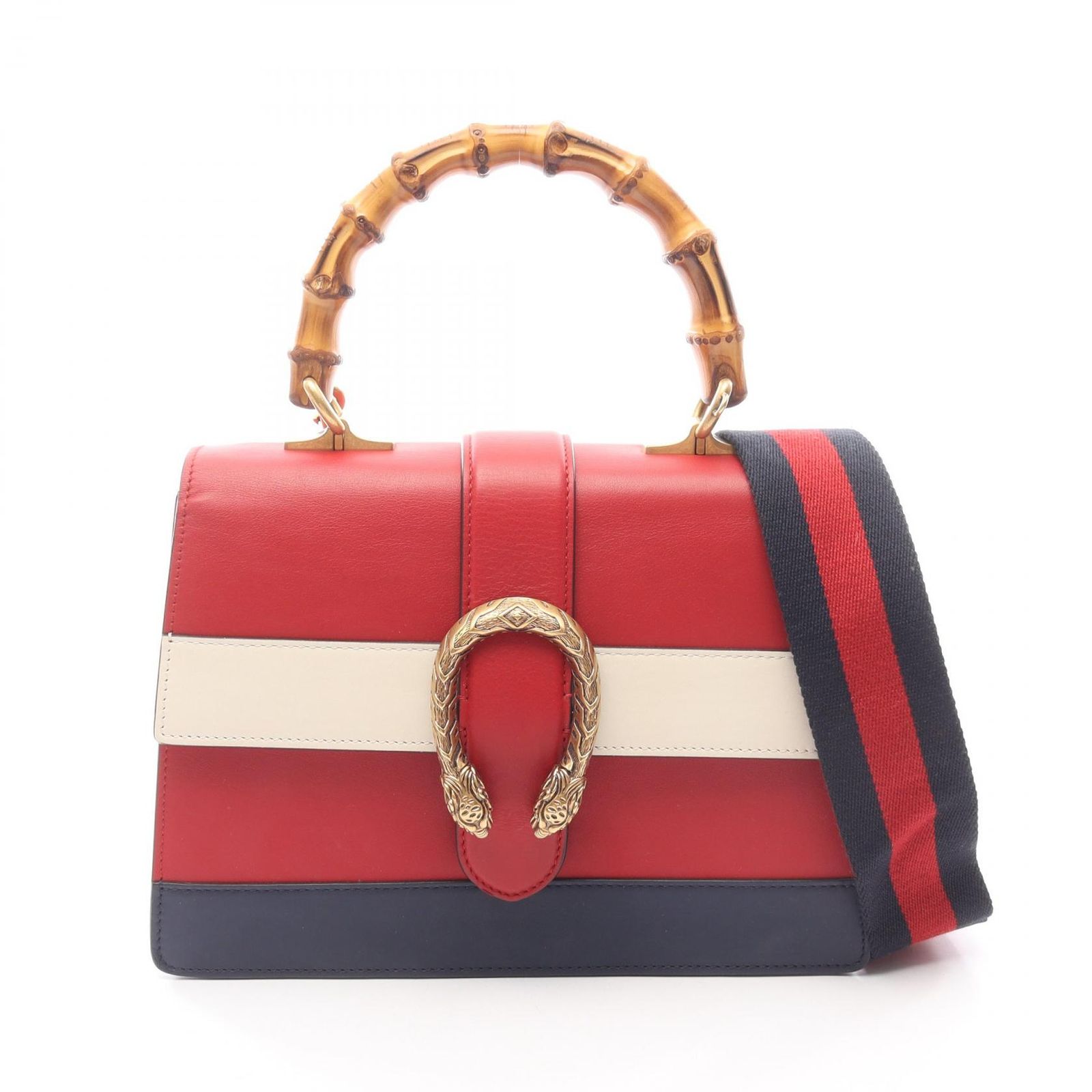 GUCCI グッチ バンブー ディオニュソス ミディアム 2WAY ハンドバッグ
