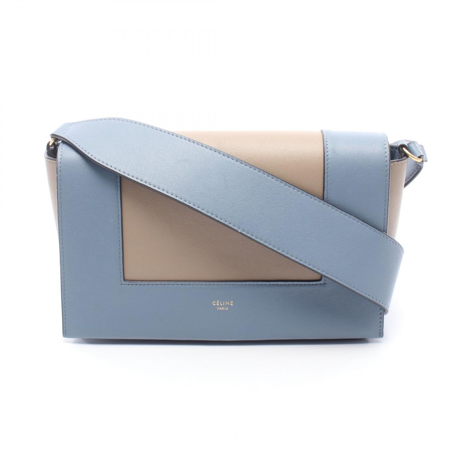 CELINE セリーヌ フレーム ミディアム ショルダーバッグ