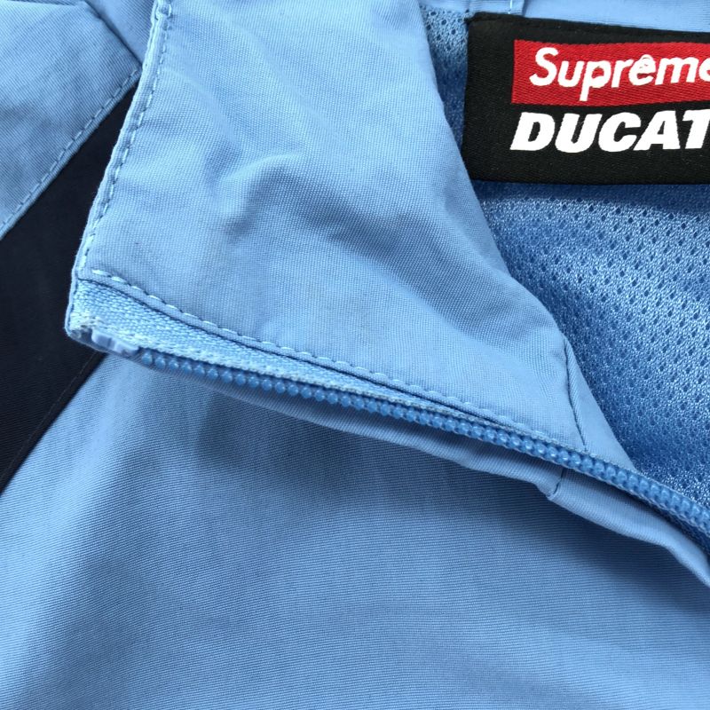 中古】Supreme×Ducati Track Jacket サイズM ライトブルー[91] - メルカリ