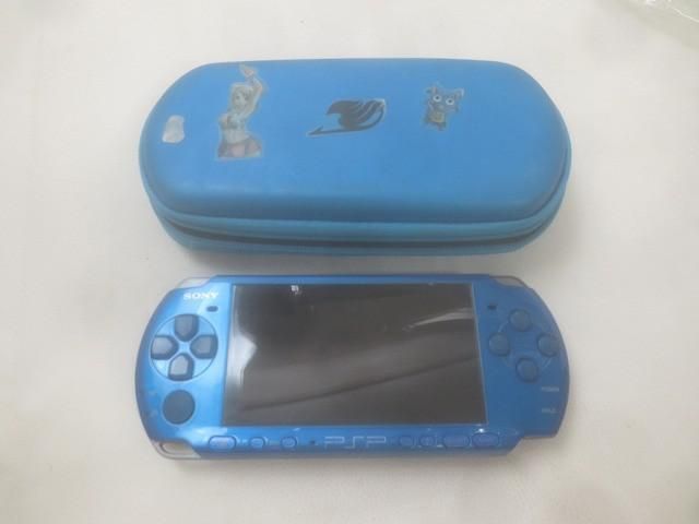 ゲーム PSP 本体 PSP3000 動作品 PSP 3000 バイブラント ブルー 本体