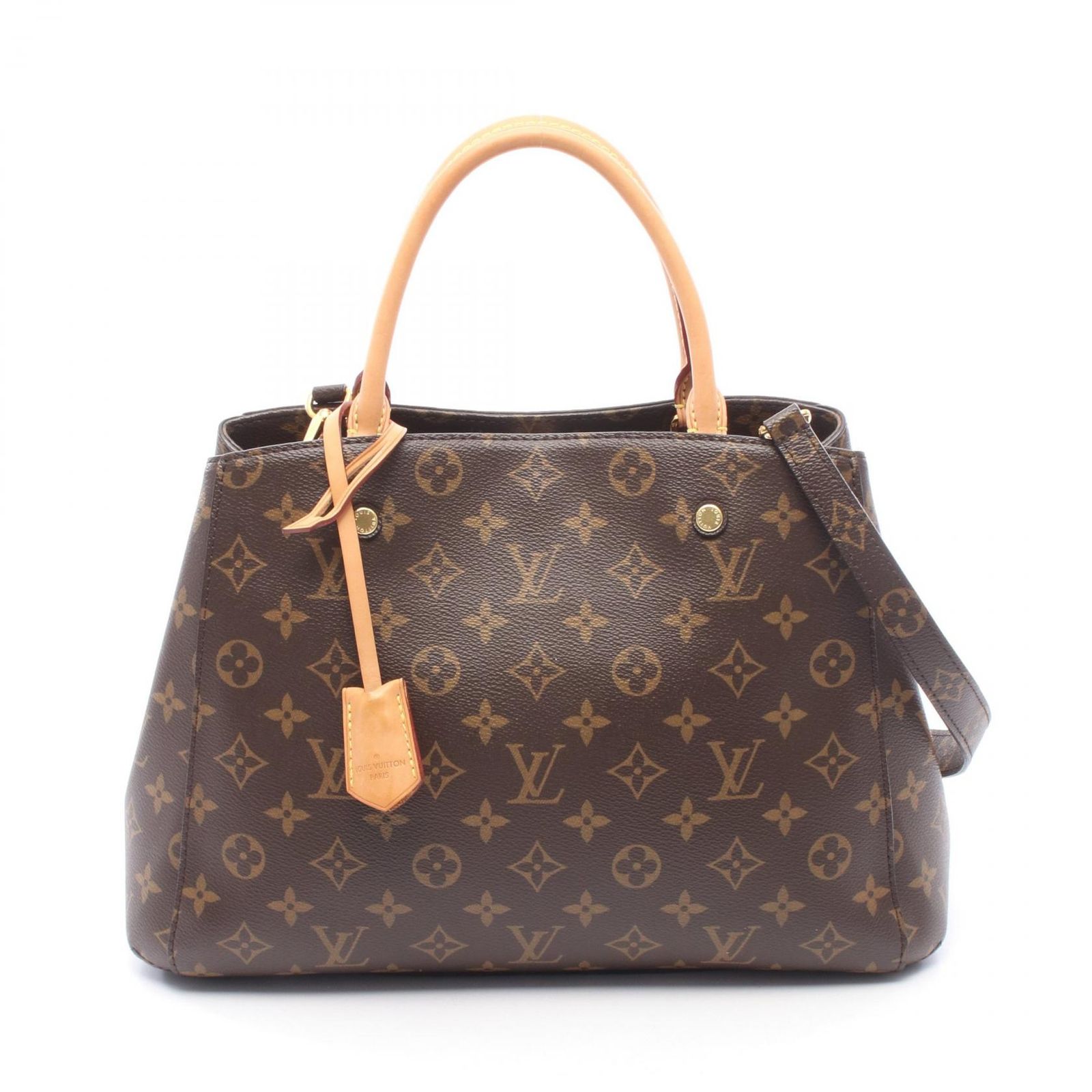 LOUIS VUITTON ルイ・ヴィトン モンテーニュMM モノグラム 2WAY ハンドバッグ