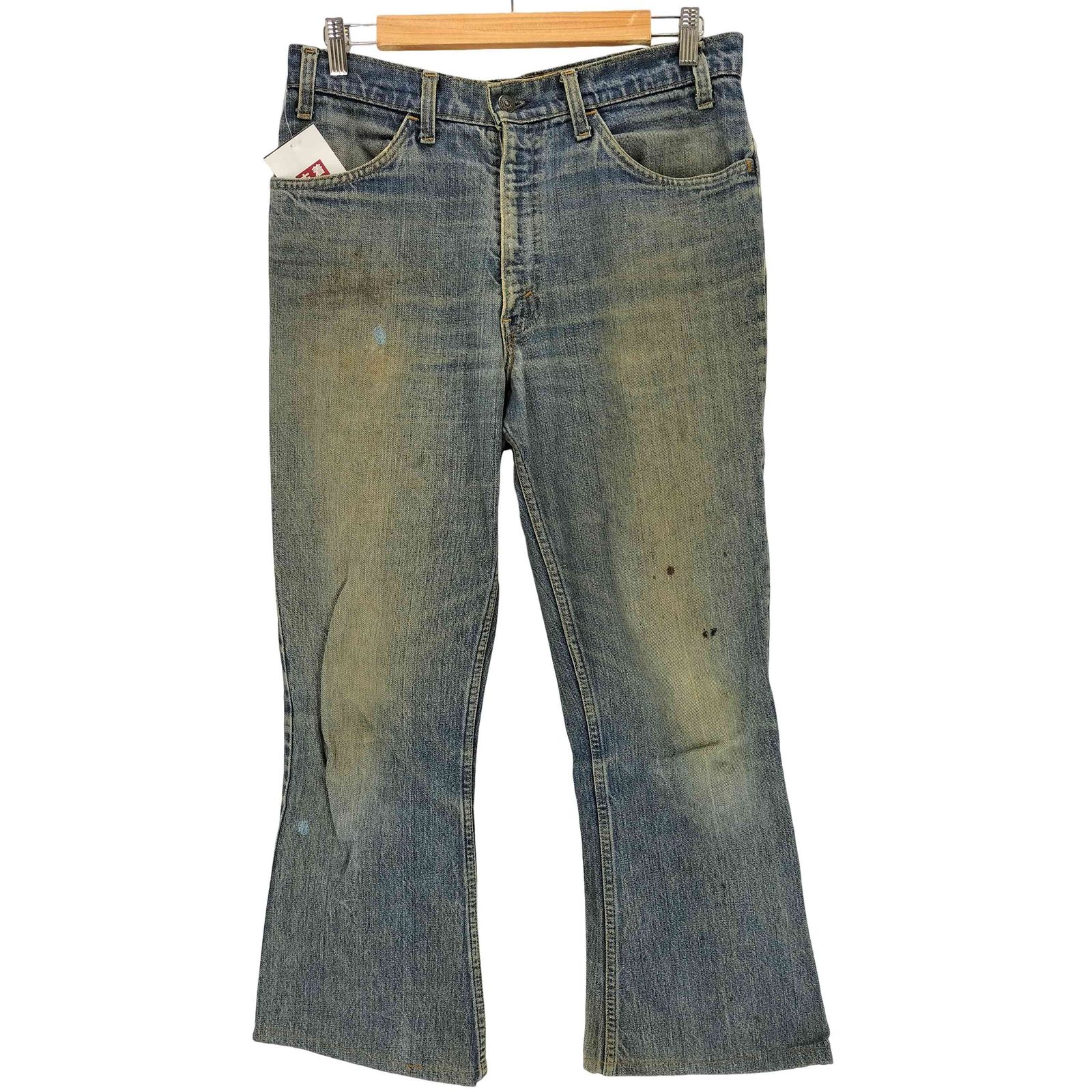 リーバイス Levis 70~80s ボタン裏刻印39 オレンジタブ 646 オレンジタブ ベルボトム メンズ 34×31