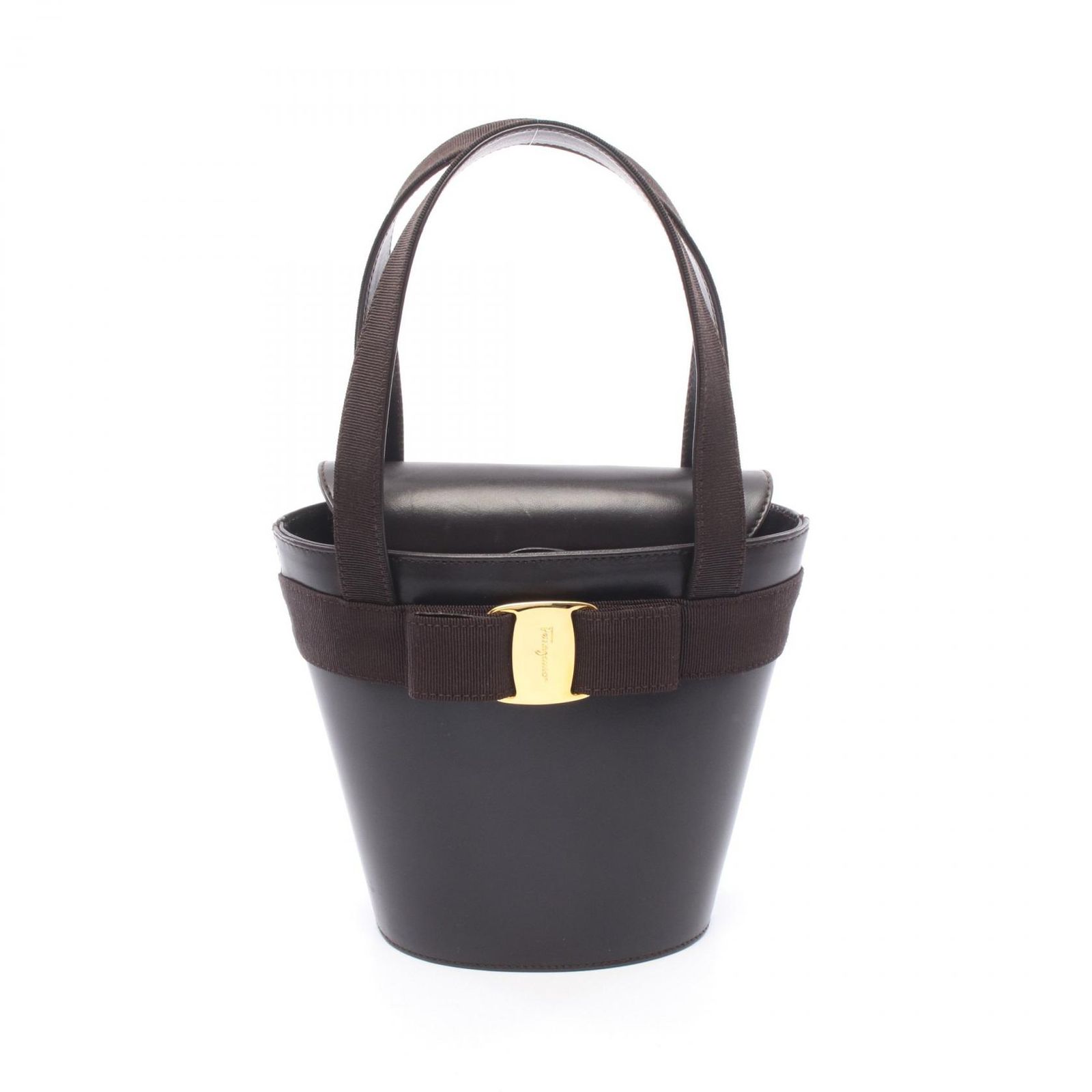 Salvatore Ferragamo サルヴァトーレフェラガモ ヴァラリボン ハンドバッグ