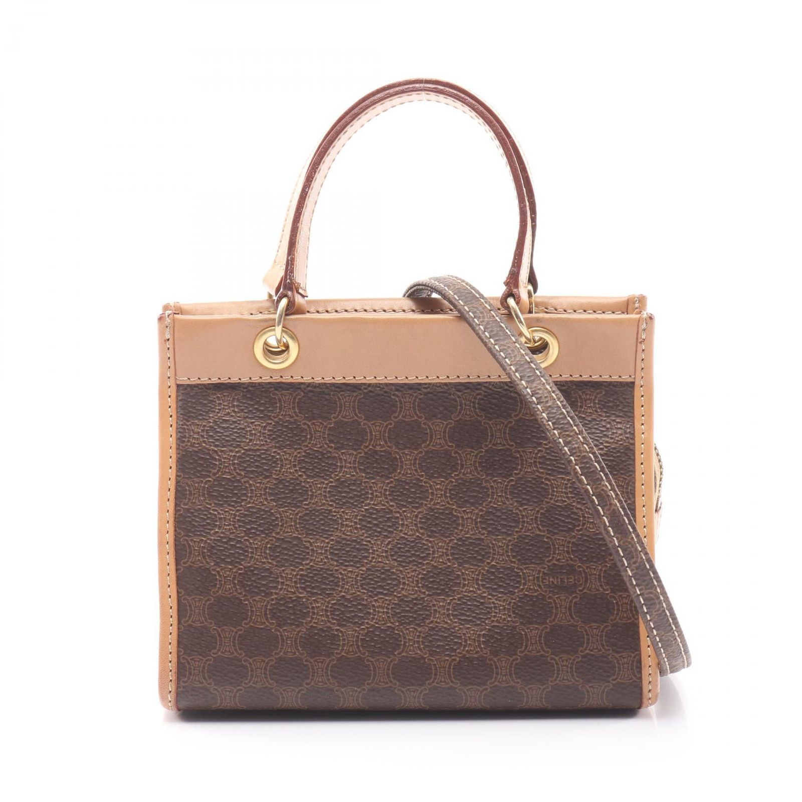 CELINE セリーヌ マカダム 2WAY ハンドバッグ