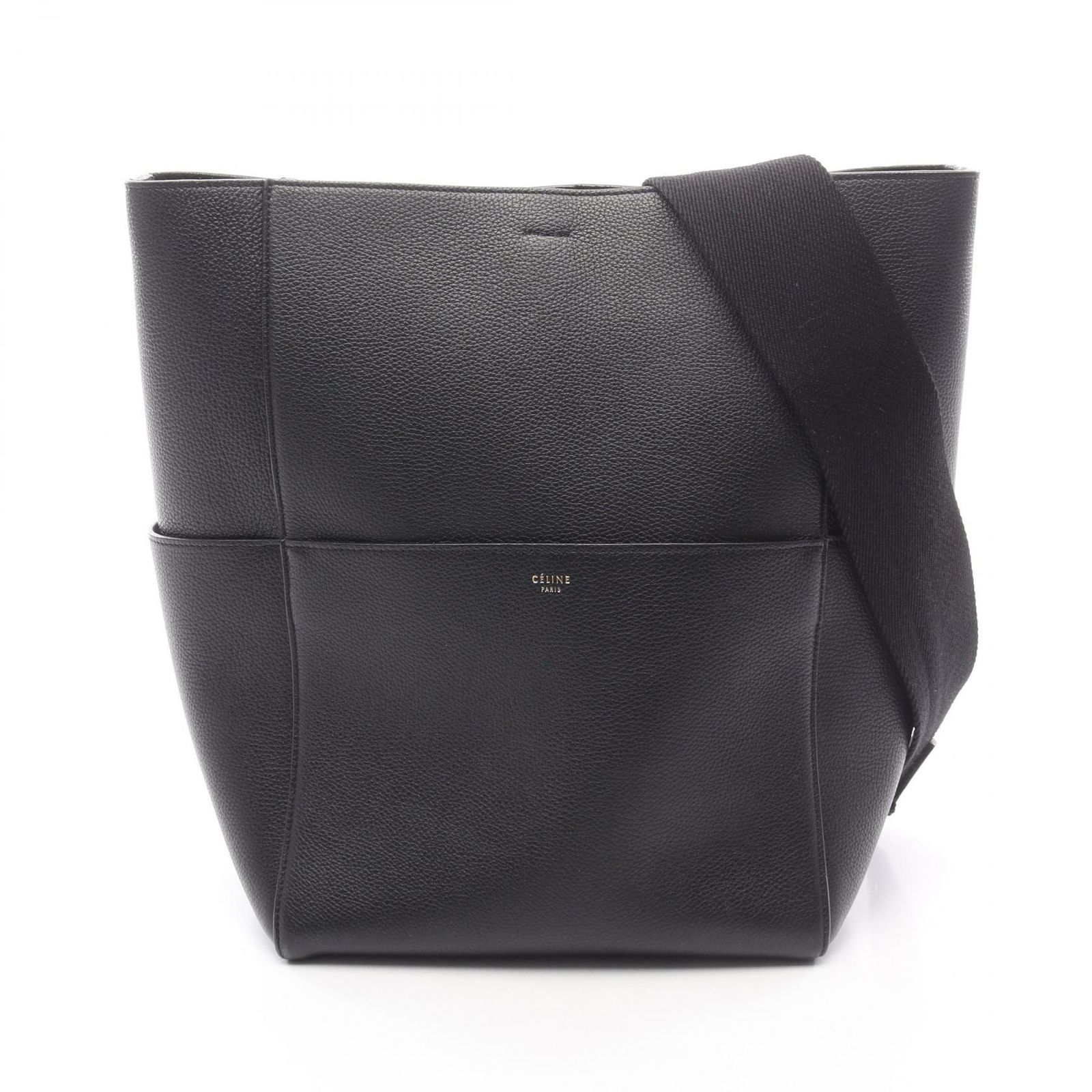 CELINE セリーヌ サングル バケット ミディアム ショルダーバッグ