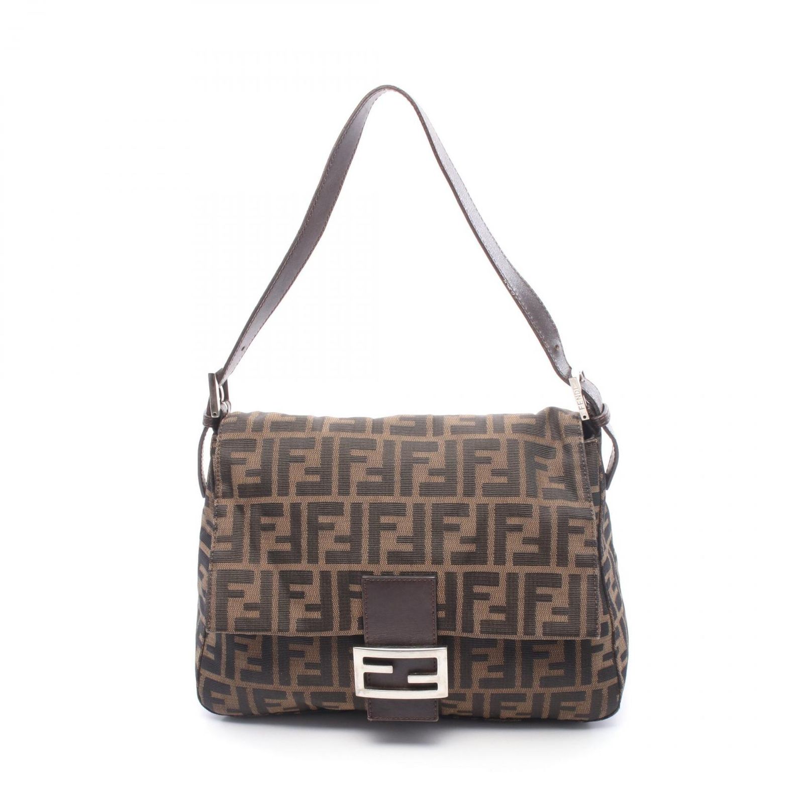 FENDI フェンディ マンマバケット ズッカ ショルダーバッグ