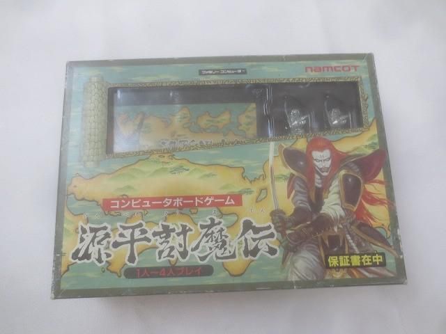ゲーム ファミコン ソフト 源平討魔伝 箱 付属品 説明書 付き 中古品