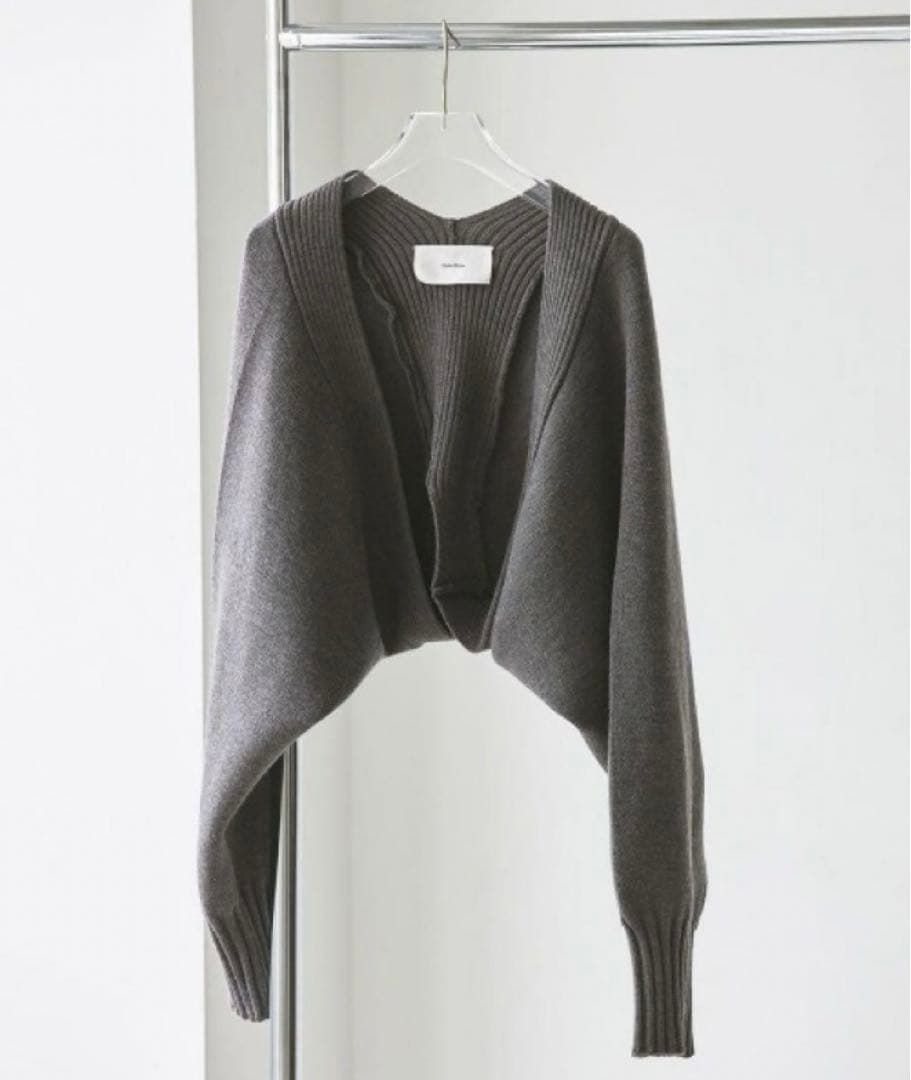 TODAYFUL Doubleface Sleeve Knit グレー free