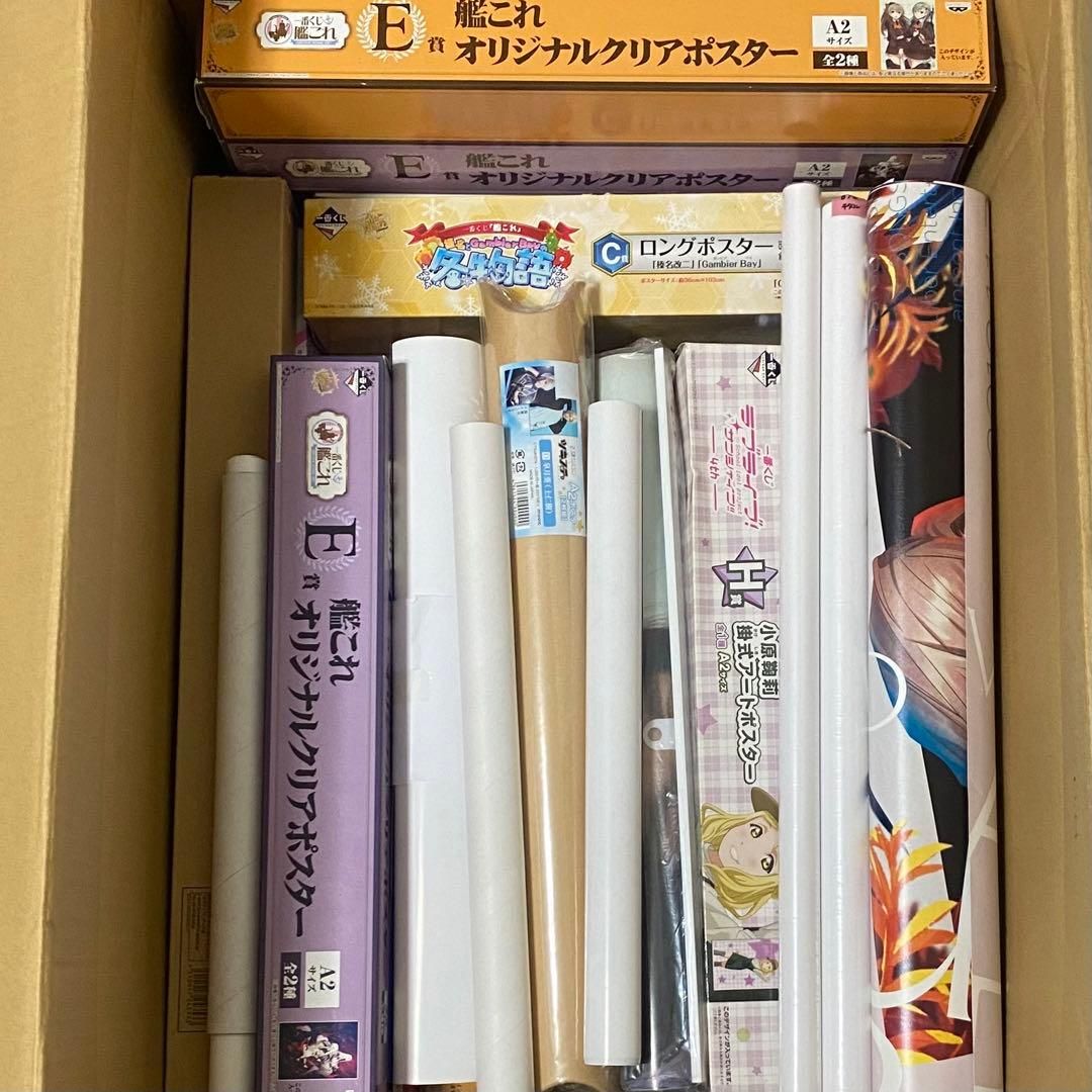 キャラクターグッズ 160サイズ アニメ系ポスター まとめ 約75本以上