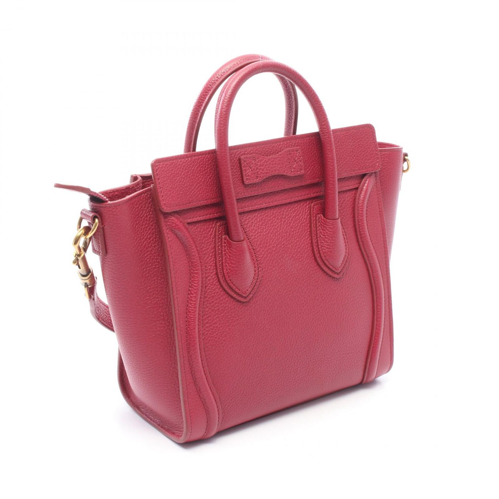 CELINE セリーヌ ラゲージ ナノショッパー 2WAY ハンドバッグ - メルカリ