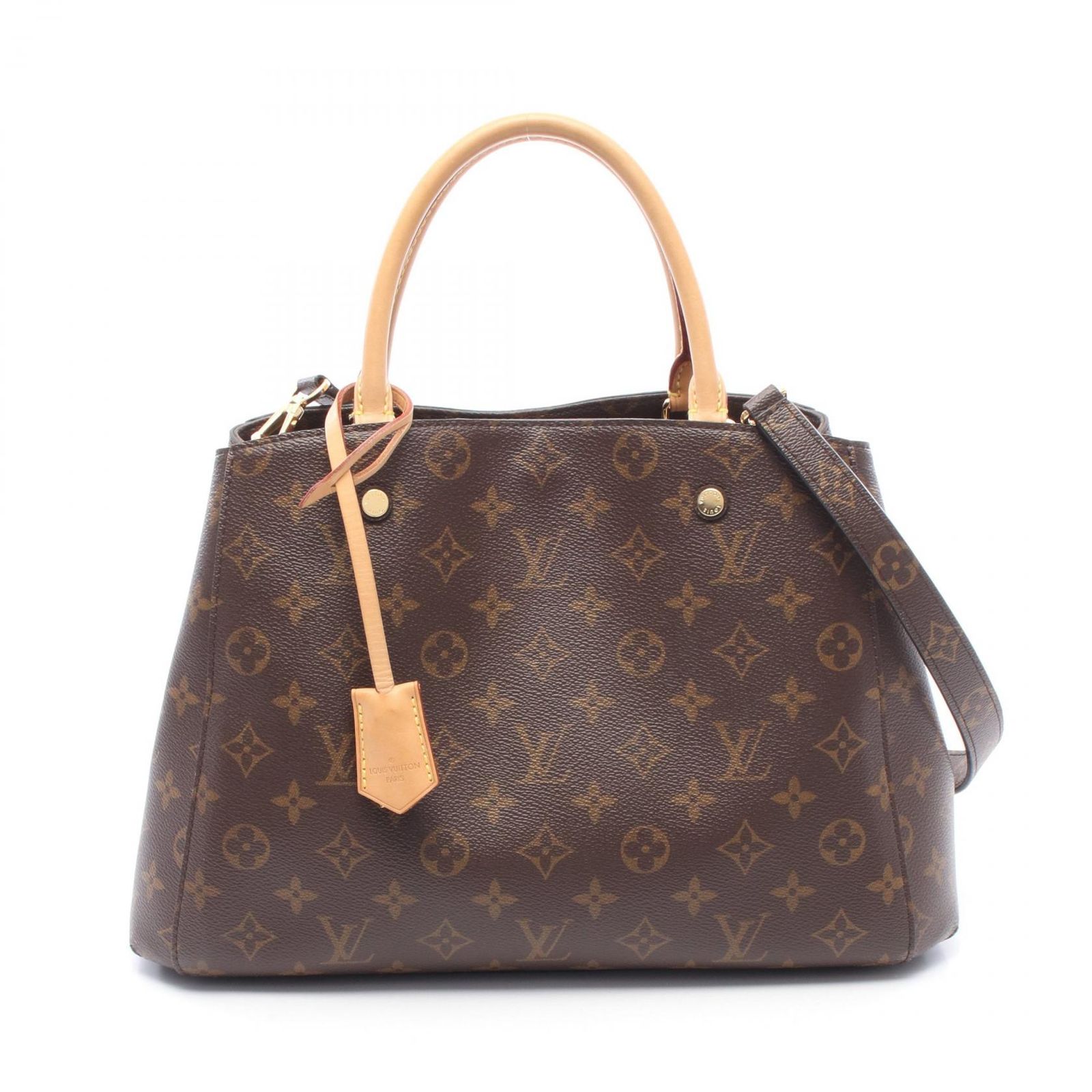 LOUIS VUITTON ルイ・ヴィトン モンテーニュMM モノグラム 2WAY ハンドバッグ