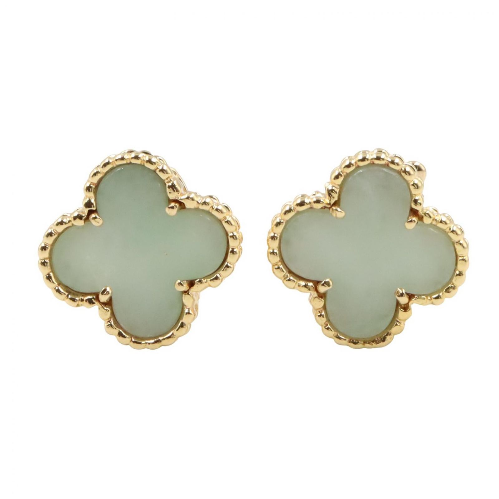 Van Cleef & Arpels ヴァンクリーフ＆アーペル ヴィンテージアルハンブラ ヒスイ イヤリング イヤリング