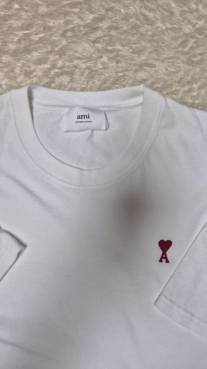 アミ ハート スモール Tシャツ 白 半袖 XL ロゴ アミパリス AMI ami 