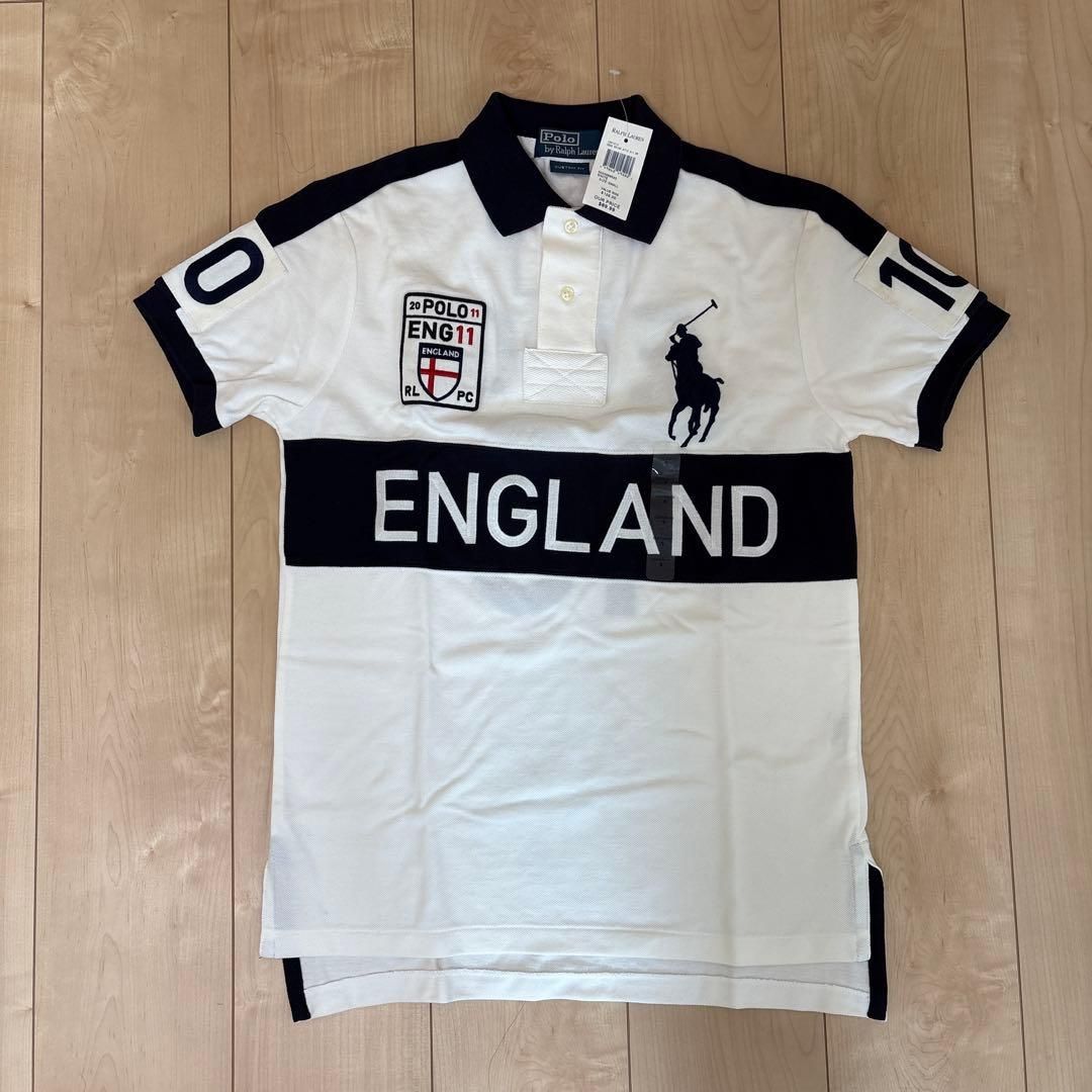 ポロシャツ　ポロラルフローレン　ビッグポニー　イングランド　ENGLAND