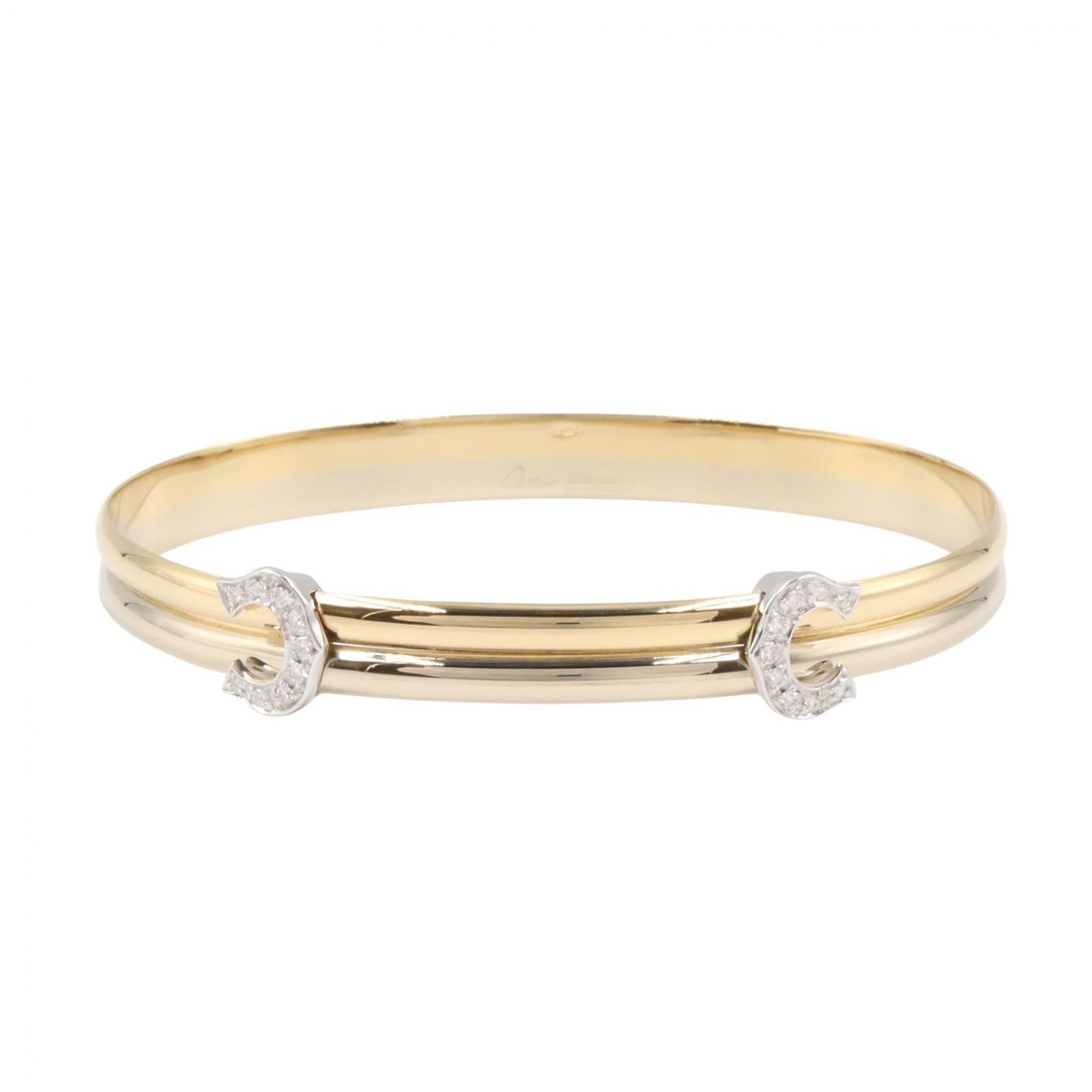 CARTIER カルティエ 2C ダイヤ ブレスレット ブレスレット