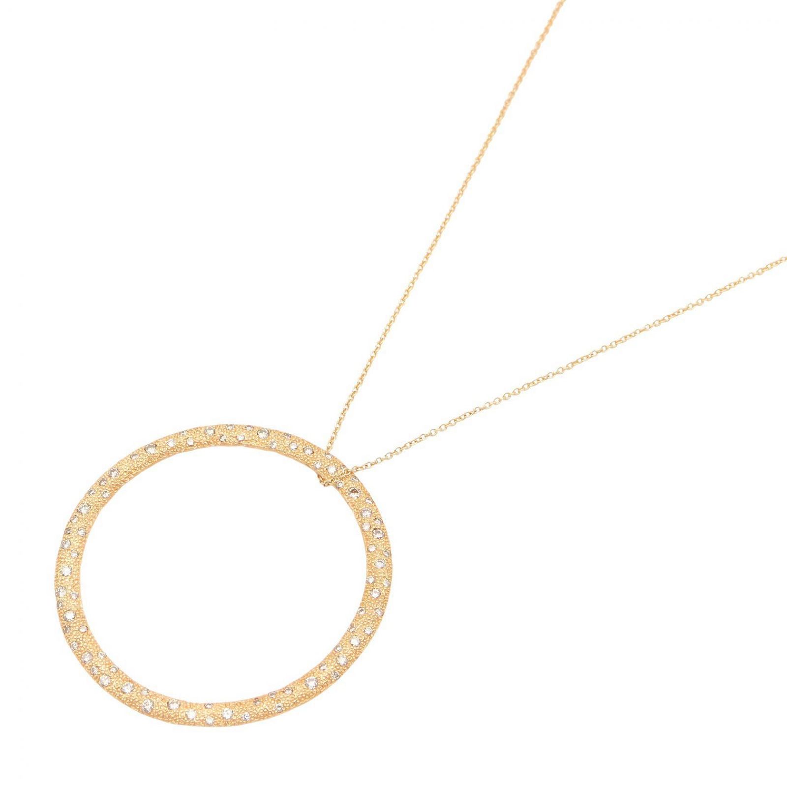TIFFANY＆CO ティファニー ダイヤ ハマードサークル ラージ ネックレス ネックレス