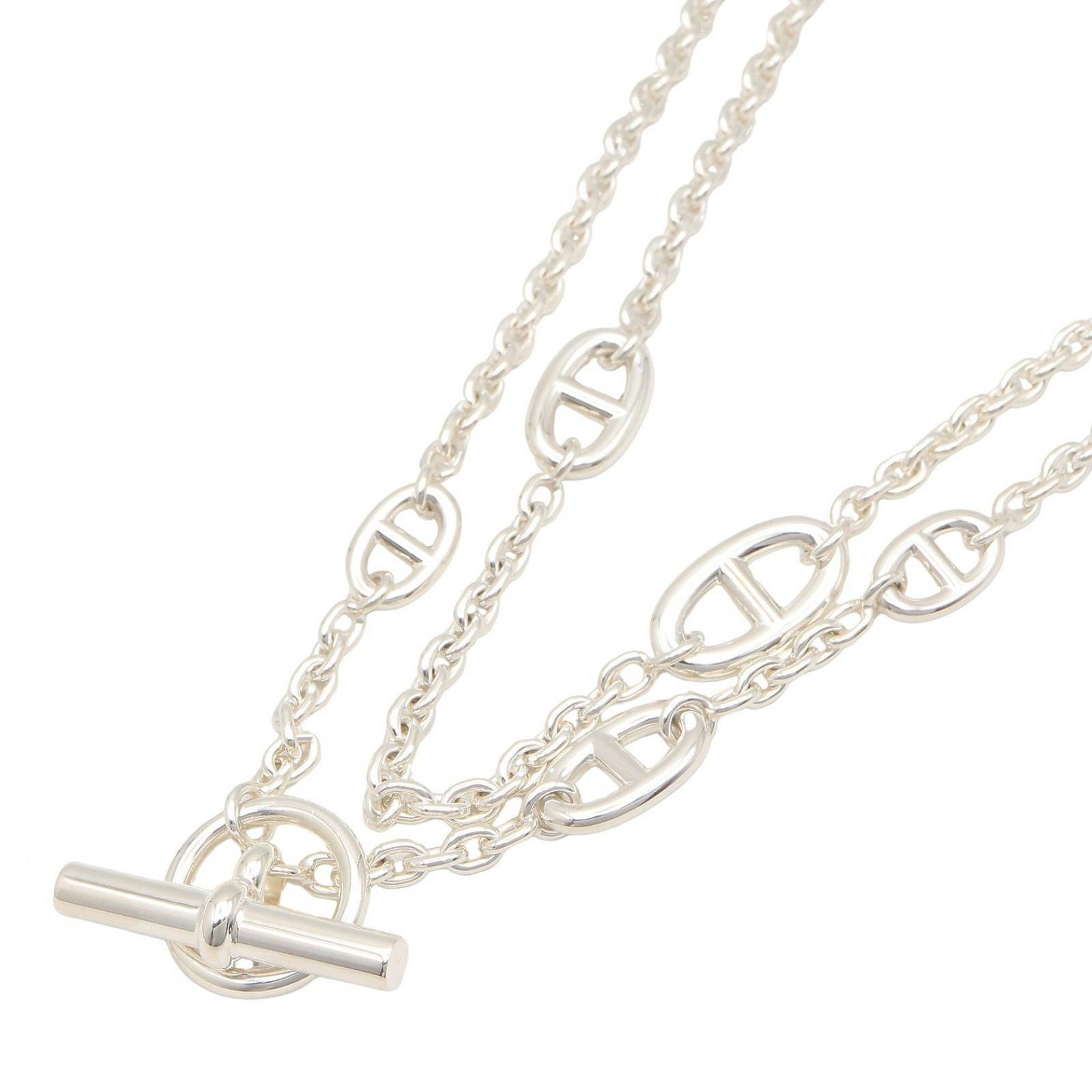 HERMES エルメス シェーヌダンクル ファランドール ネックレス ネックレス