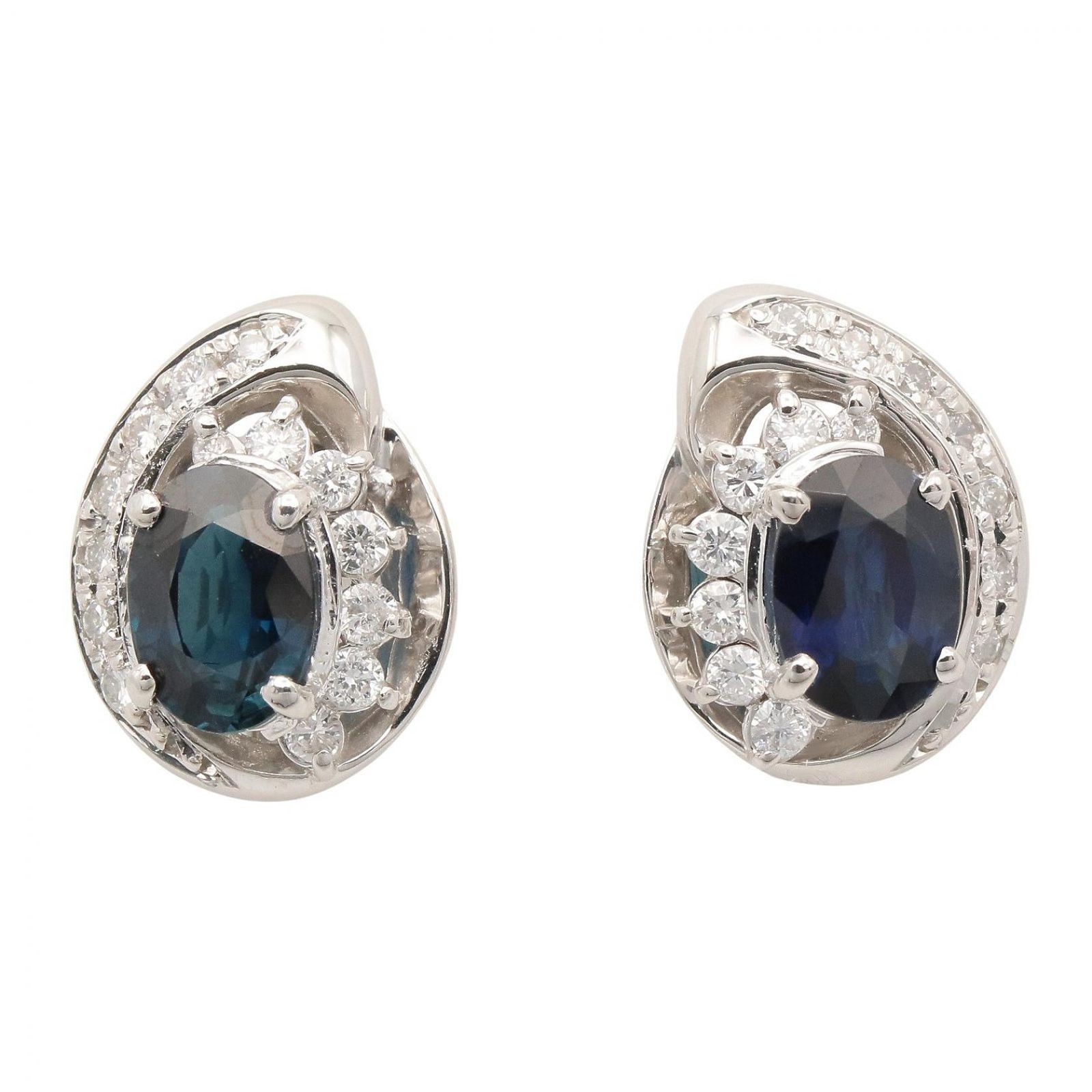 JEWELRY ジュエリー サファイア ダイヤ イヤリング イヤリング
