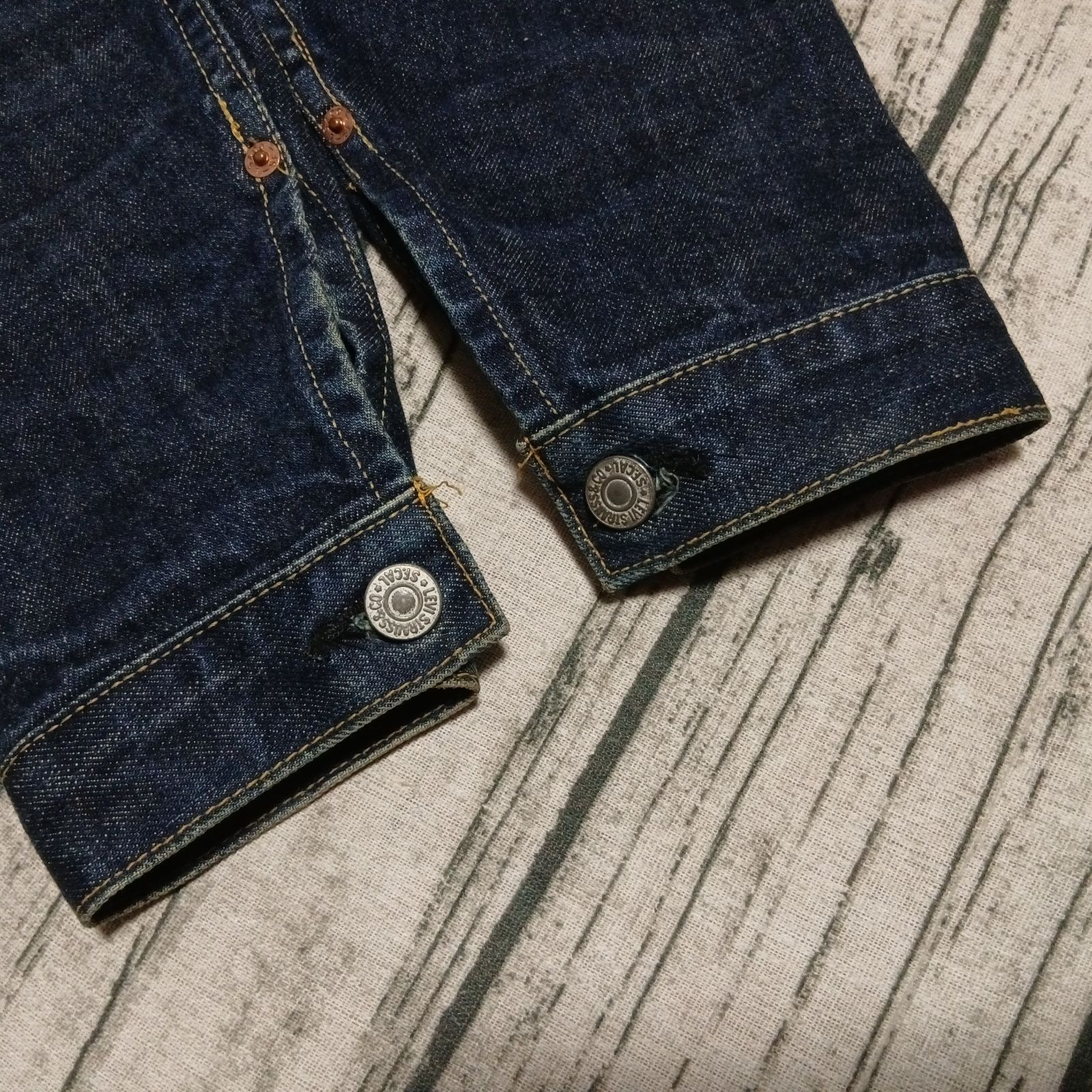 size 38】大戦 4つボタン 98年製 Levi's 71506XX ファースト 日本製 短