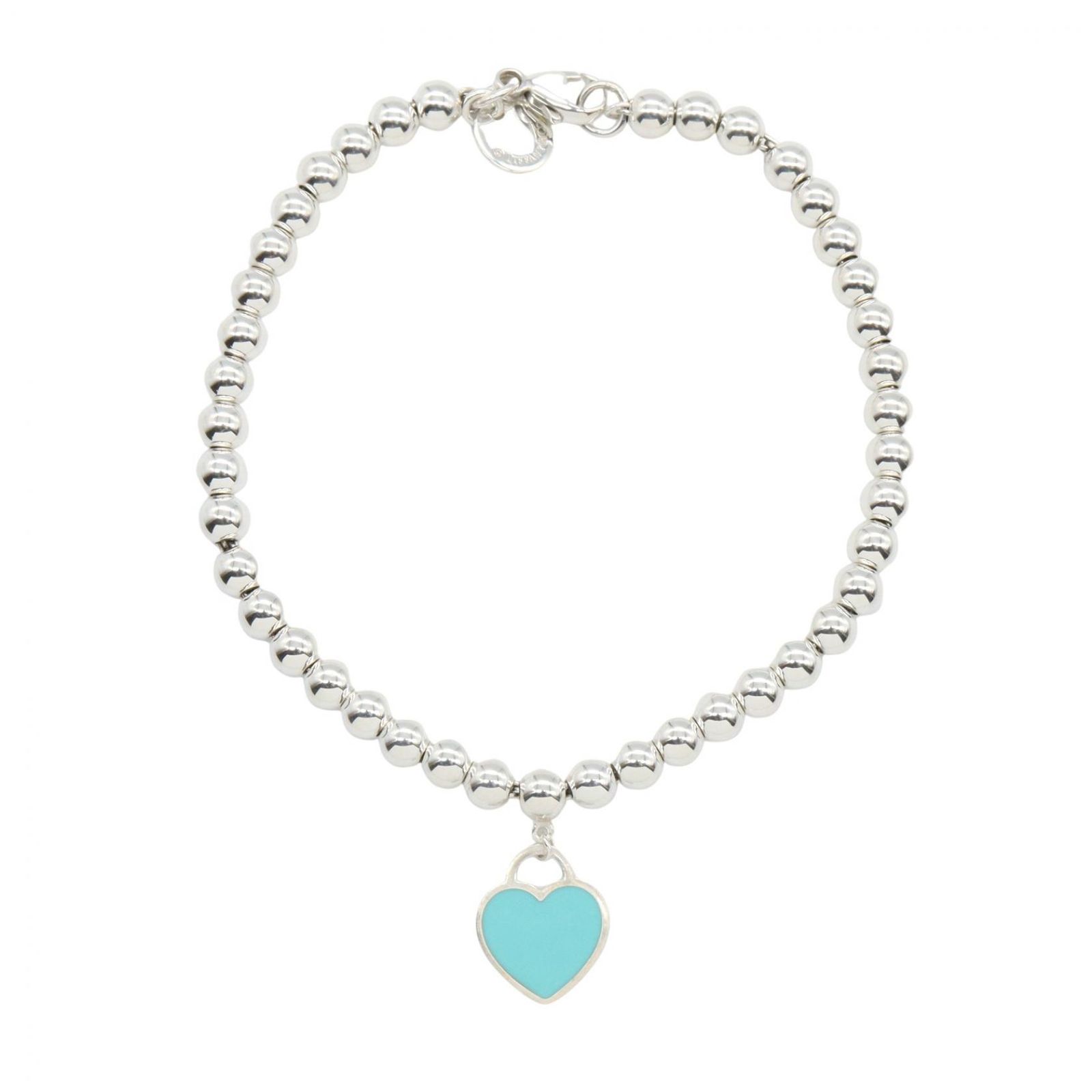 TIFFANY＆CO ティファニー ハートモチーフボールチェーンブレスレット ブレスレット