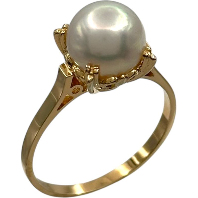 Tasaki Tasaki ring gold 18K pearl jewelry