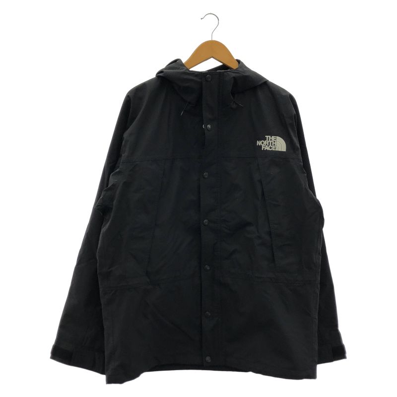 【中古】THE NORTH FACE Mountain Light Jacket サイズXL ブラック NP62236 ノースフェイス[91]