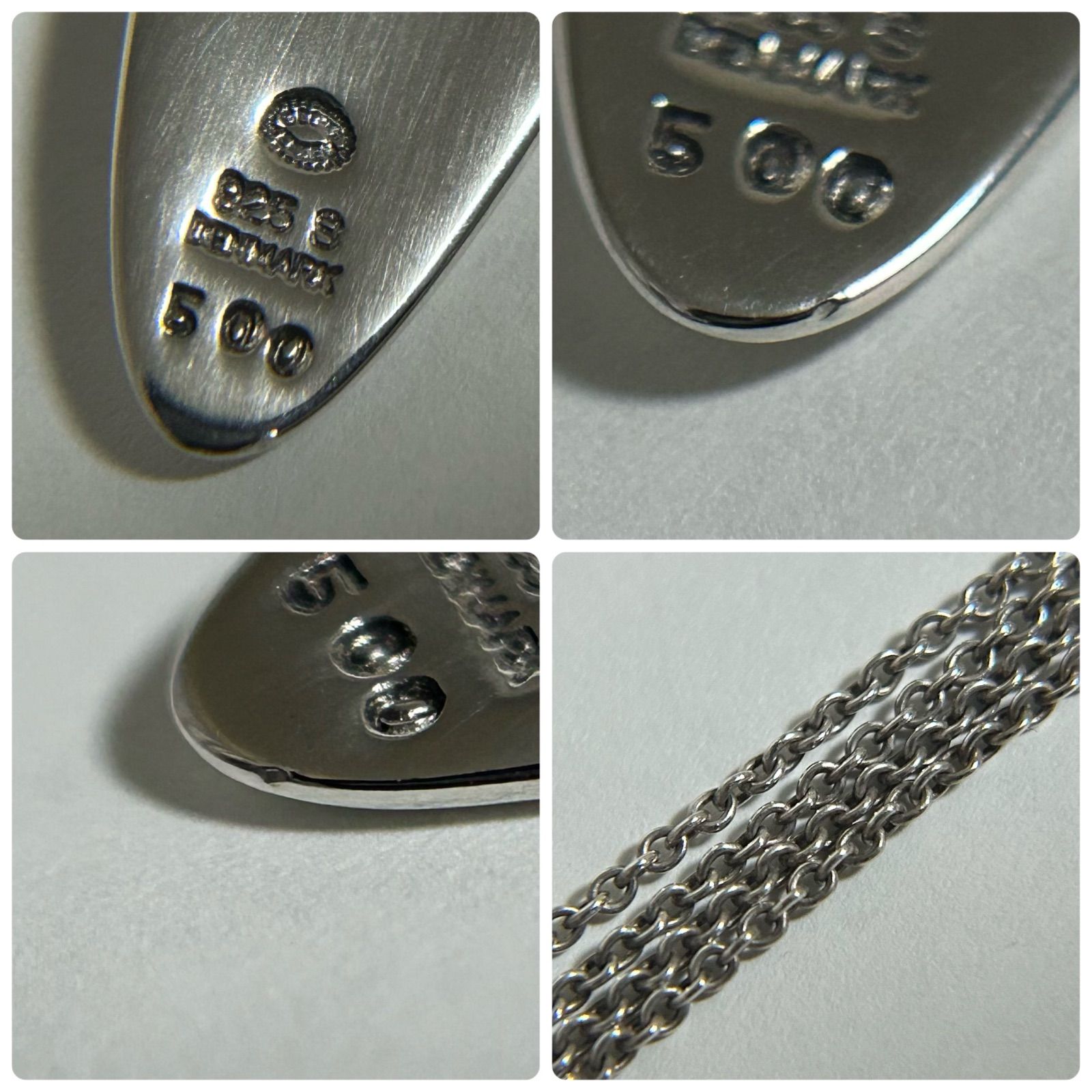 ジョージジェンセン チェーン ネックレス 500 ゼファー AG925 Georg 