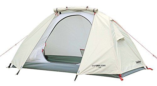 キャプテンスタッグ(CAPTAIN STAG) テント ソロテント 1人用 【サイズ/210×140×H110cm パッキングサイズ/39×18×18cm】 UV・PU加工 キャリーバッグ付き トレッカー UA-40/ 6ce34708