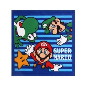 【新品・5営業日で発送】丸眞 任天堂 マリオ ブルーワールド ウォッシュタオル 2枚組 タオル (4485001200)【入数:10】