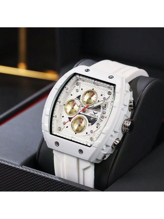 腕時計 メンズ クォーツ ブランド高品質ファッションスポーツウォッチ メン ルミナスダイヤル クォーツ マルチファンクション クロノグラフ ウォッチ