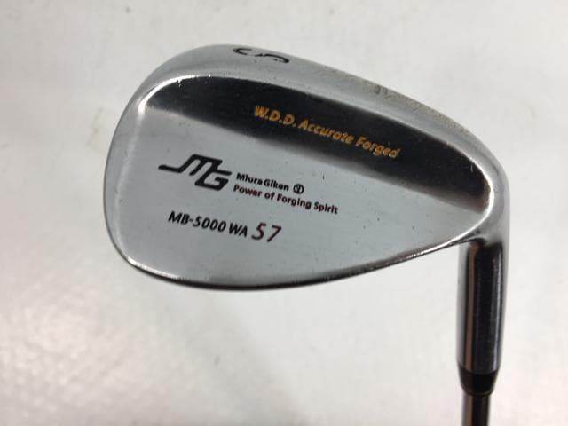 中古ゴルフクラブ】三浦技研 MB-5000 WA ウェッジ D/G スピナー SW