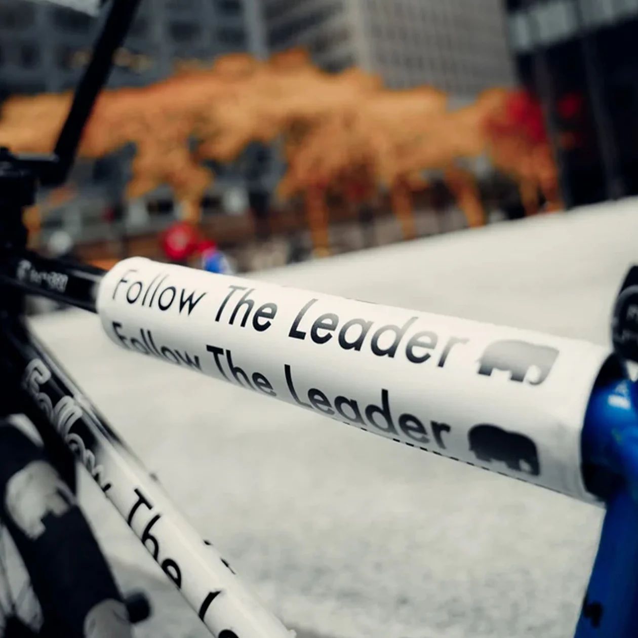 FTL - Follow The Leader Bicycle Pad V2/White　Frame 用　bmx