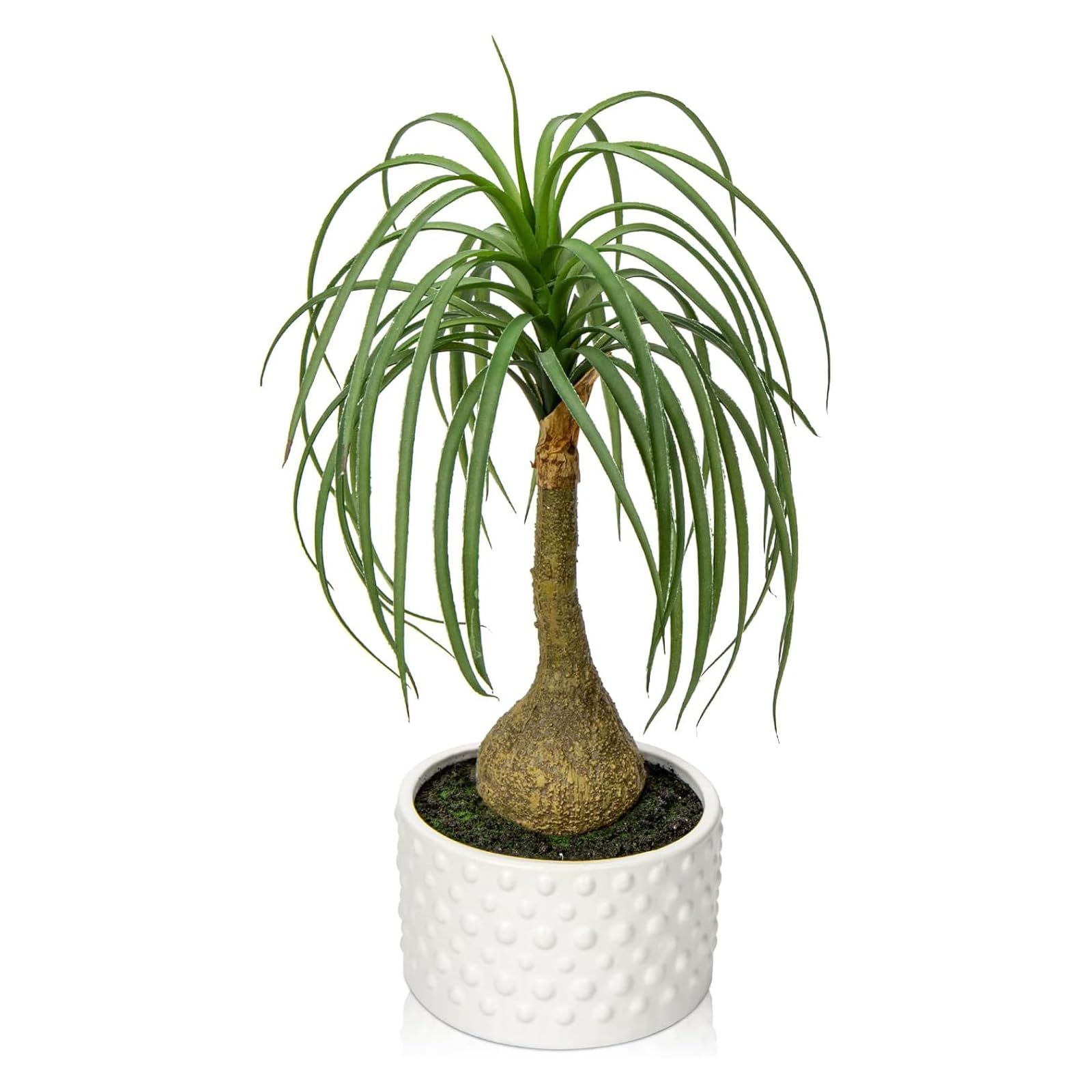 ☆新品☆Villa Como フェイクグリーン インテリアグリーン 人工観葉植物 40cm 鉢植え ポニーテール トックリラン 手入れ不要 卓上 室内 新築祝い f8ade9e7