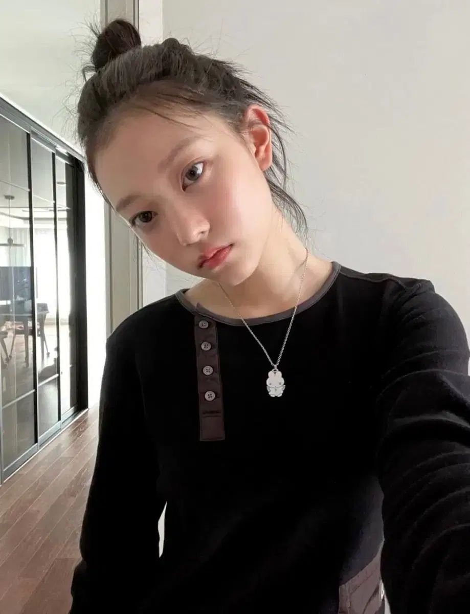 コイセイオ アシンメトリー ロングスリーブ ネイビー