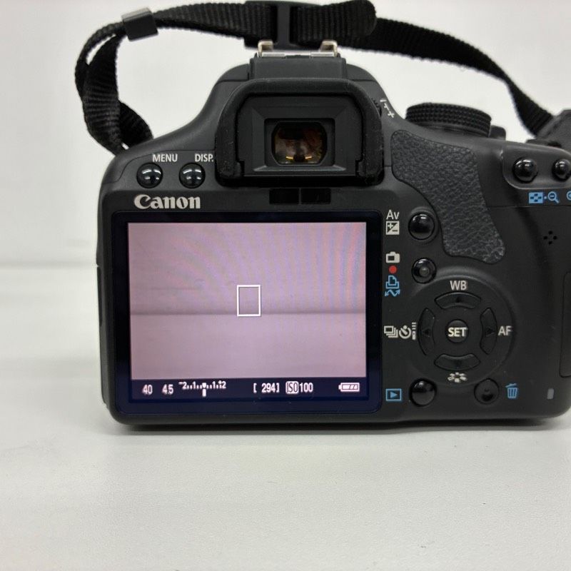 動作品】 Canon EOS kiss X3 Wズームレンズキット 付属品有り 509K