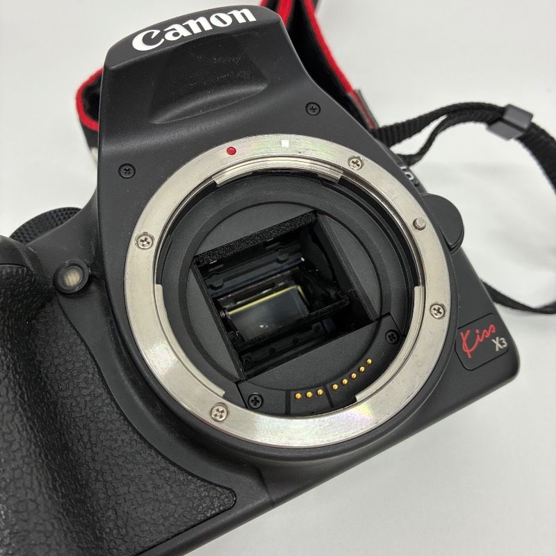 動作品】 Canon EOS kiss X3 Wズームレンズキット 付属品有り 509K