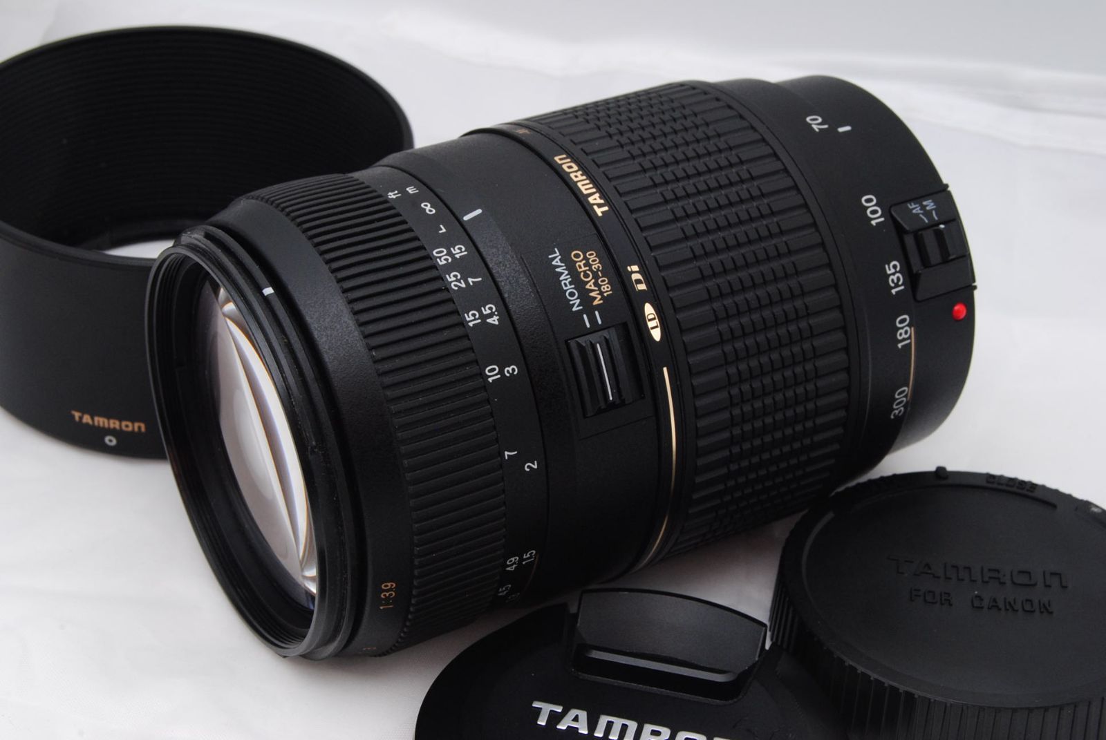 美品 ★ TAMRON A17E キヤノン用 AF70-300mm F4-5.6 Di MACRO フルサイズ対応 望遠ズームレンズ